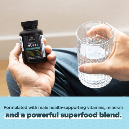 Diseñado para la salud masculina y femenina, multivitaminas diarias