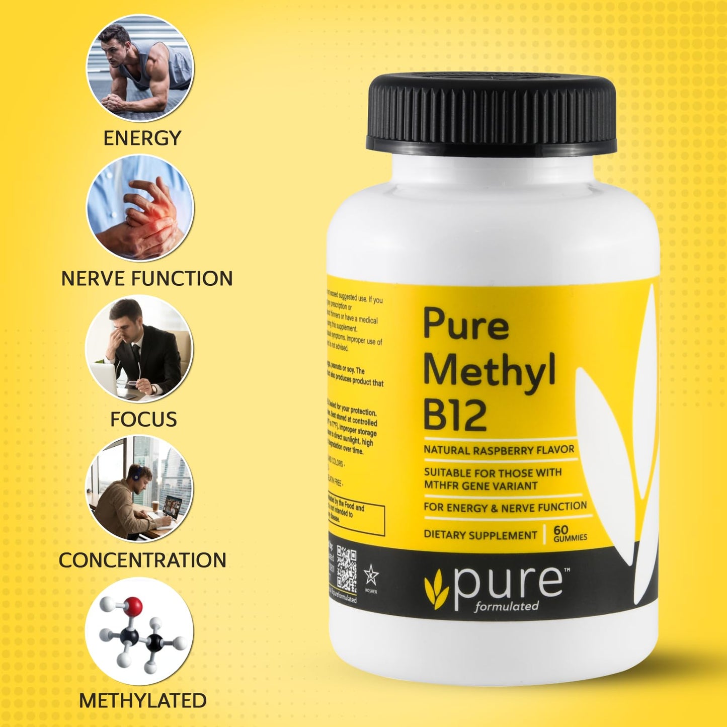 disfruta gomitas b12 metil pure para soporte nervioso