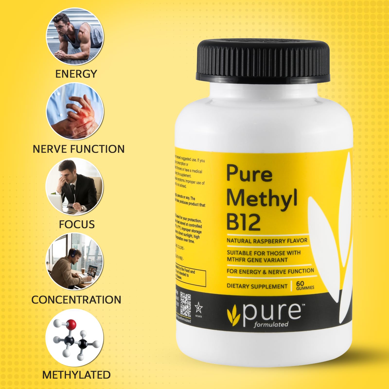 disfruta gomitas b12 metil pure para soporte nervioso