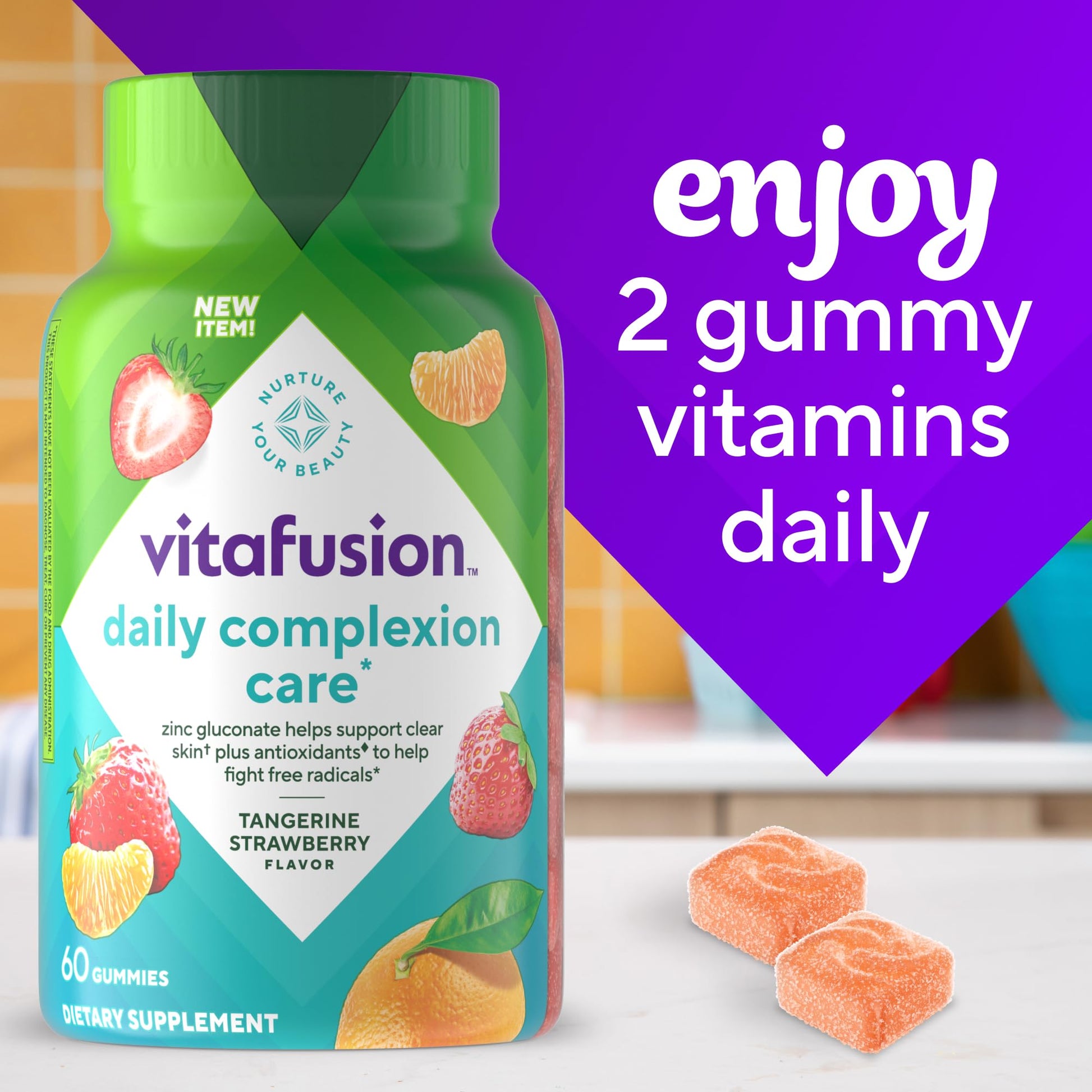 Disfruta gomitas Vitafusion diariamente