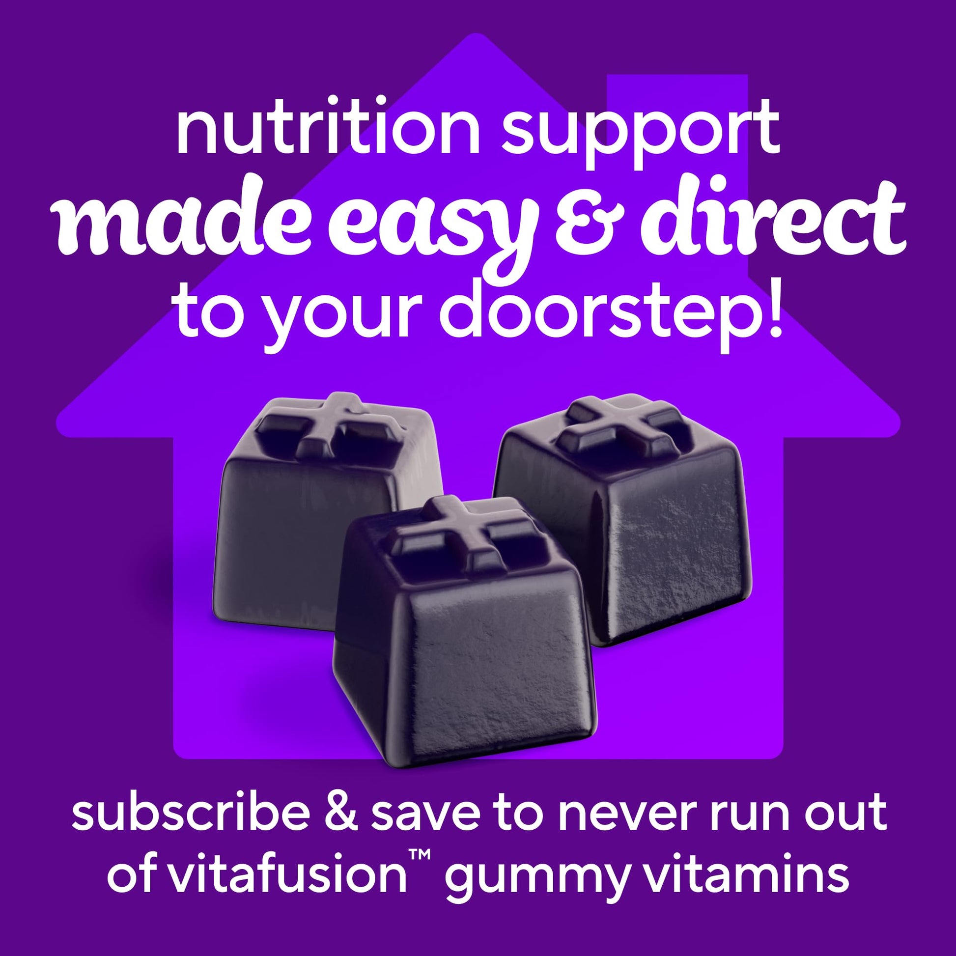 Disfrute diario de multivitaminas Vitafusion