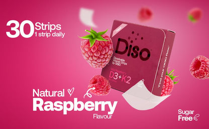 Suplemento vegano DISO D3 y K2 tiras orales