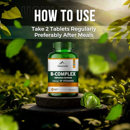 Divya Himalayan apoyo vitaminas B y minerales