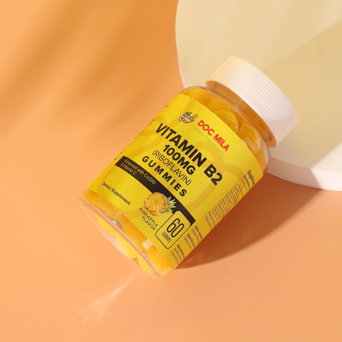 Doc Mila gomitas vitamina B2 para niños y adultos