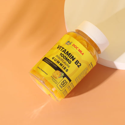 Doc Mila gomitas vitamina B2 para niños y adultos