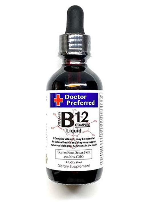 Doctor Preferred vitamina b12 complejo líquido gota sublingual