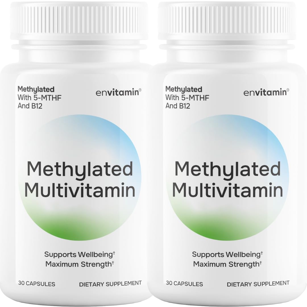 Dos botellas de Multivitamínico Metilado envitamin
