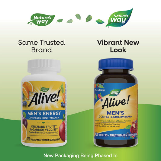 Dos presentaciones del multivitamínico Nature's Way