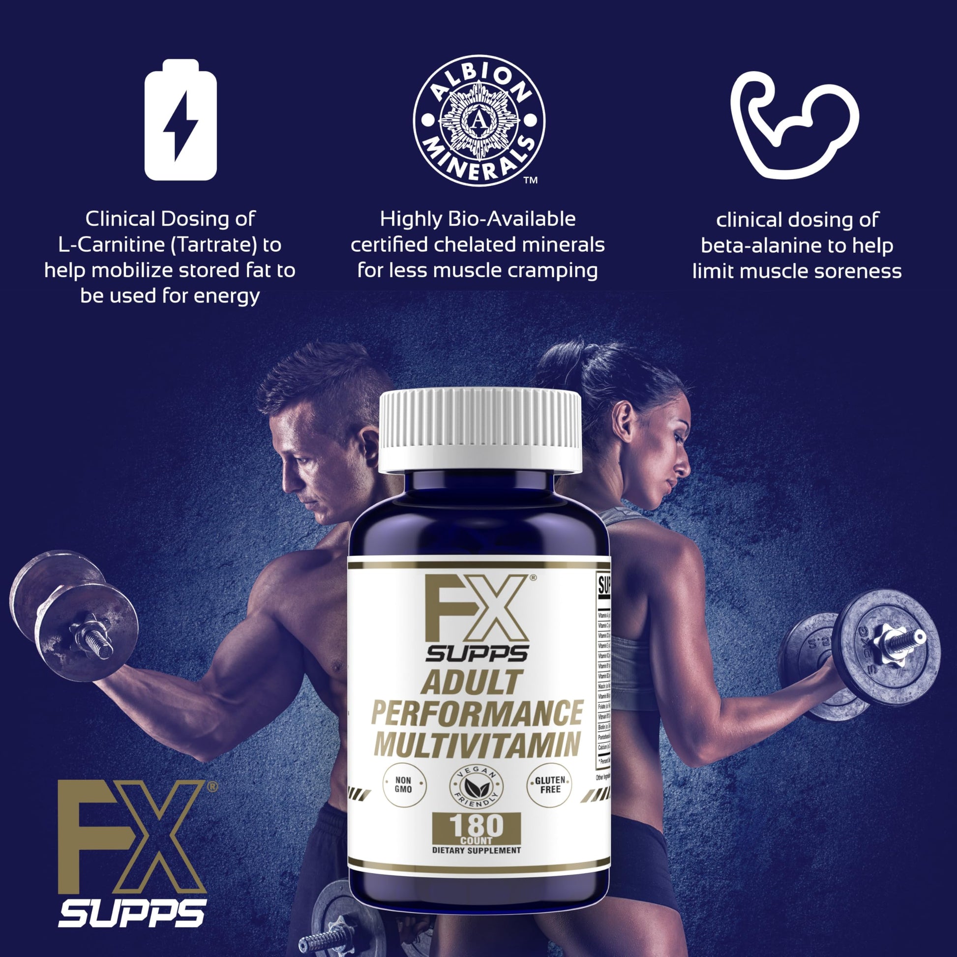 Dosis clínica del multivitamínico FXSUPPS