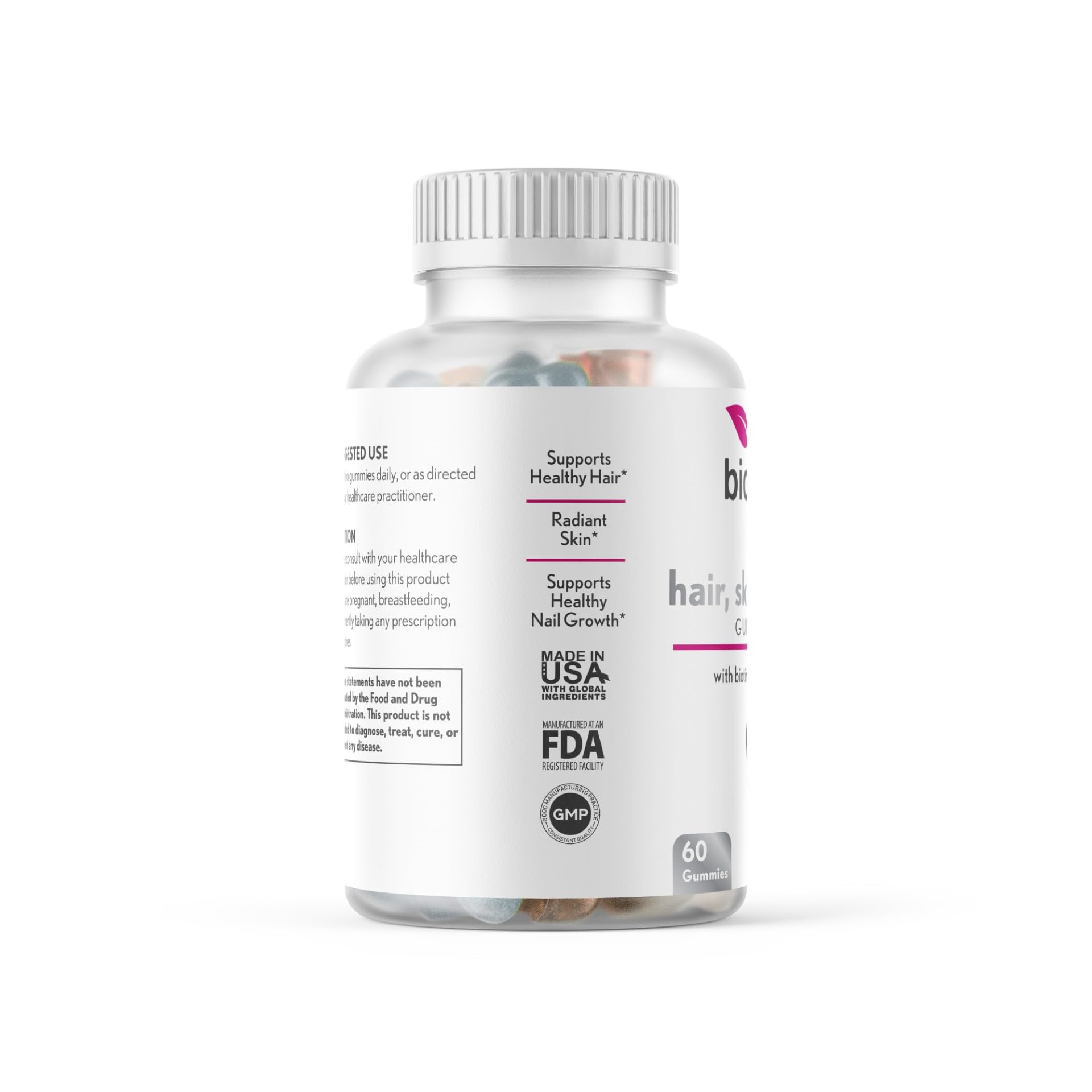 Dosis diaria gomas para cabello piel uñas biodora
