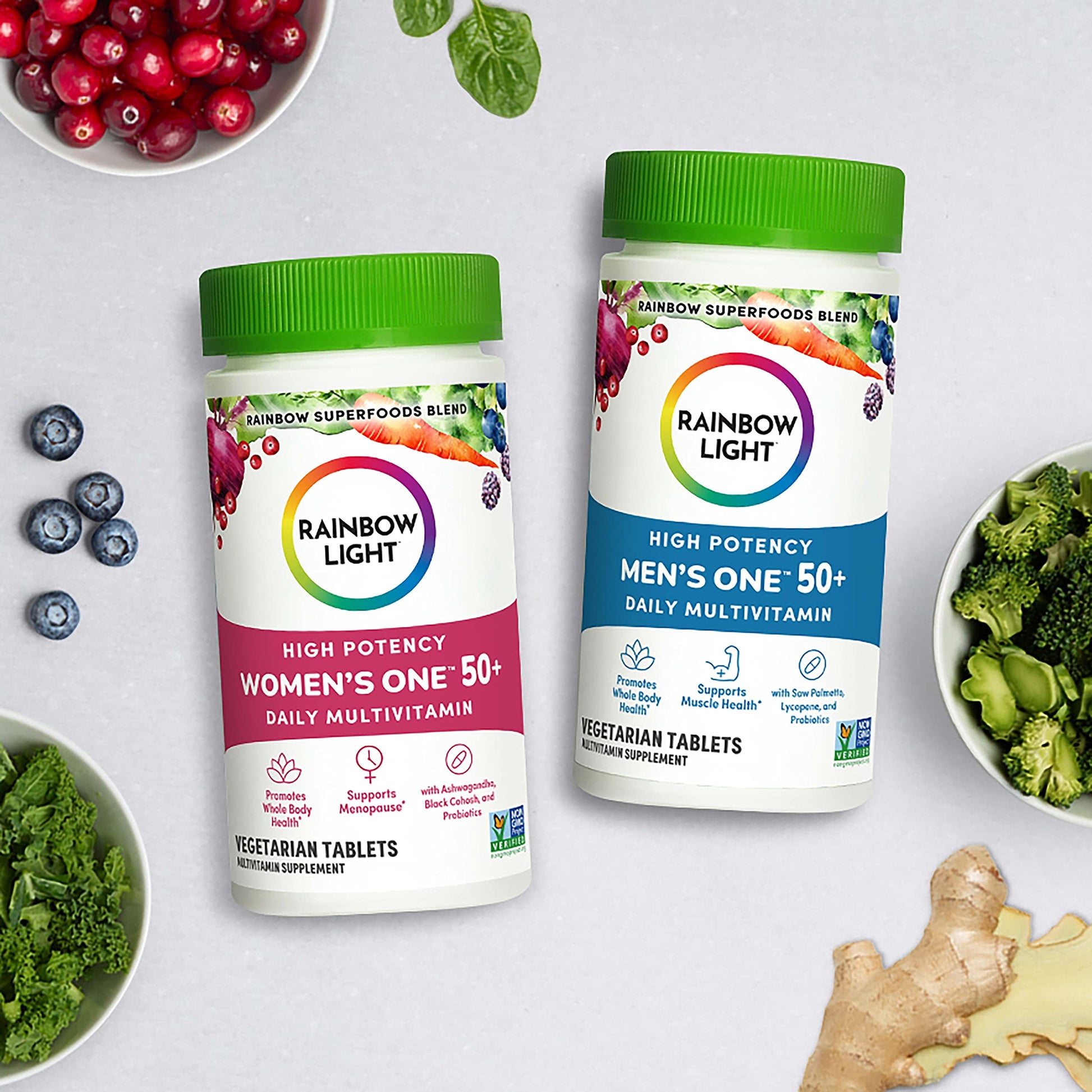 Dosis diaria multivitamínico Rainbow Light hombre