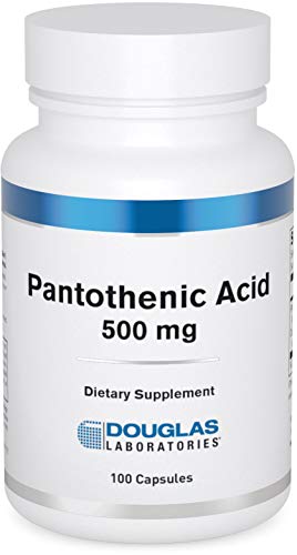 Douglas Laboratories ácido pantoténico 500mg cápsulas