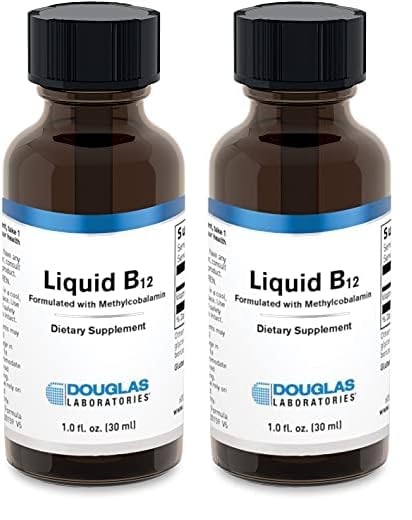 Douglas Laboratories suplemento líquido B12 metilcobalamina paquete de 2