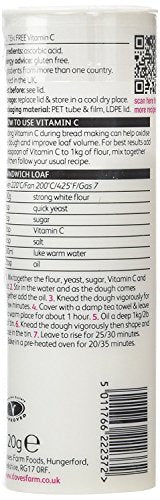 Doves Farm caja suplemento vitamina c paquete de 6
