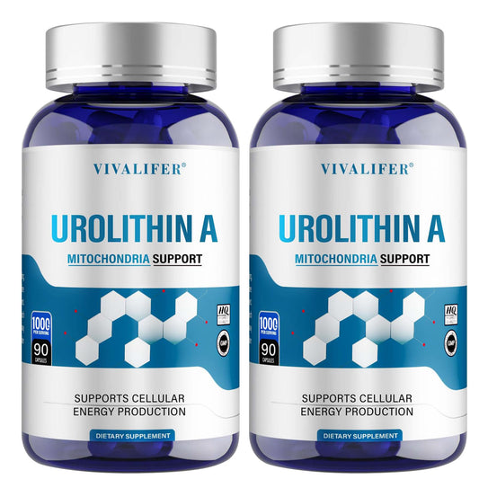 DQQI Urolithin A suplemento 180 softgels botella frontal