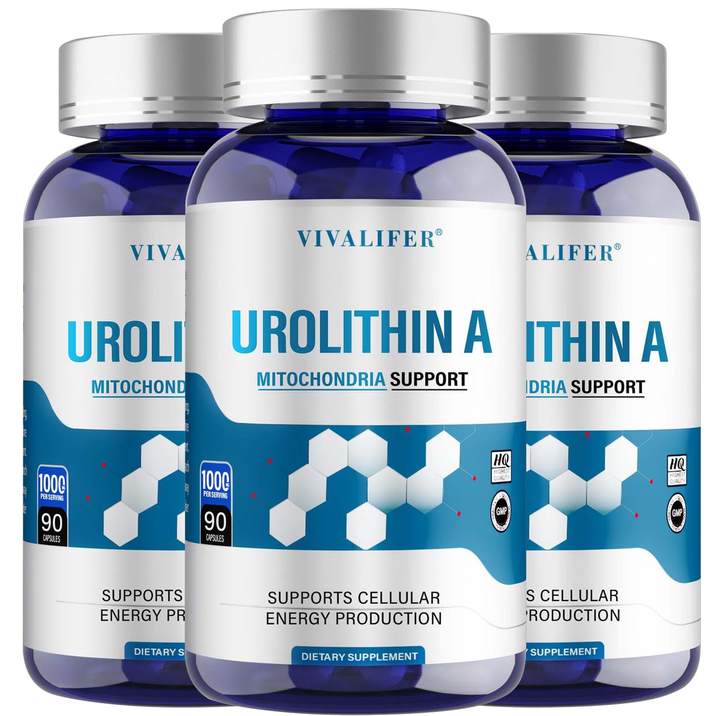 DQQI Urolithin A suplemento 270 softgels botella