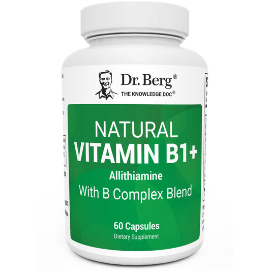Dr. Berg Complejo Vitaminas B complejo 60 cápsulas botella