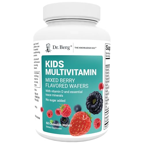 Dr. Berg multivitaminas masticables para niños sin azúcar