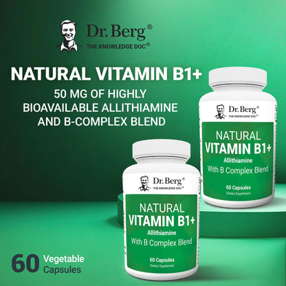 Dr. Berg suplemento b complejo caja y frasco