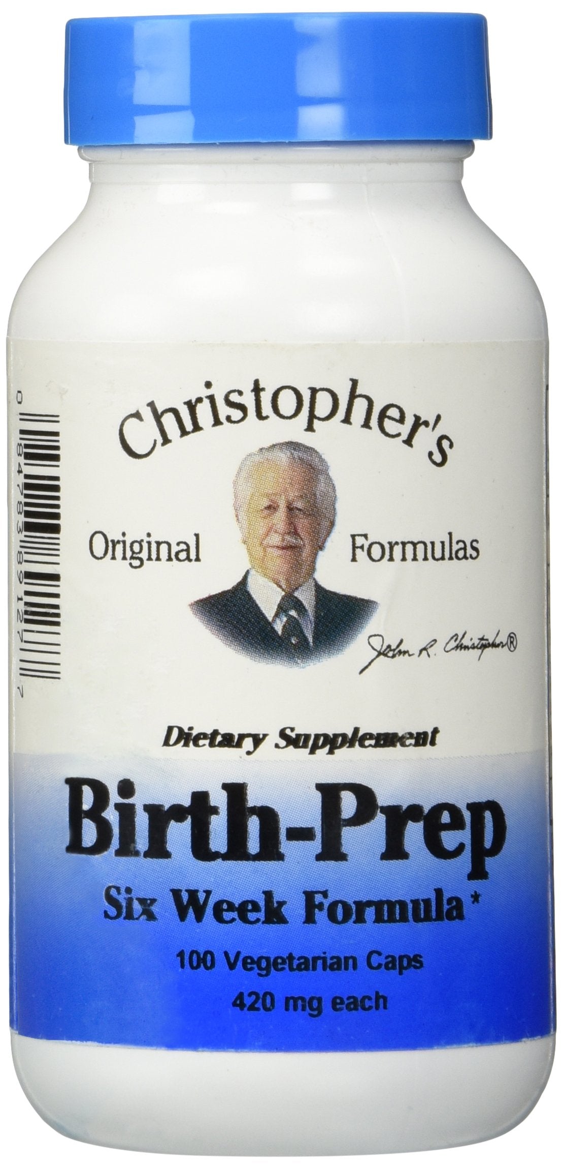 Dr. Christopher's cápsulas vegetarianas Birth Prep para parto