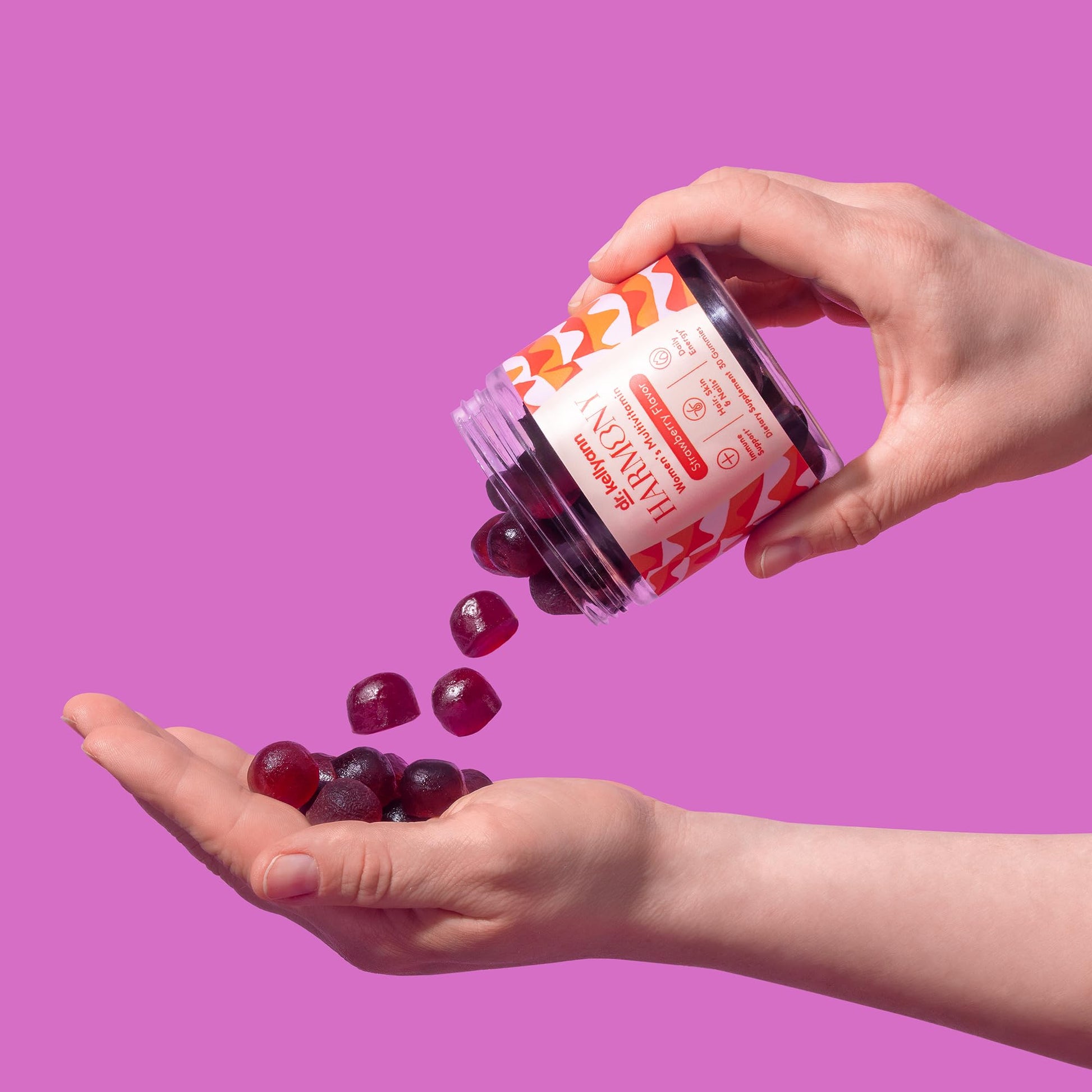 Gomitas multivitaminas Dr. Kellyann sabor frutas
