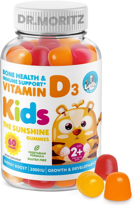 DR. MORITZ gomitas vitamina D3 envase frontal