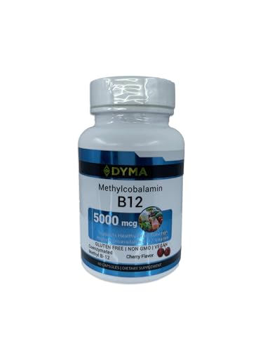 DYMA Metil B-12 coenzimado suplemento sabor cereza envase frontal