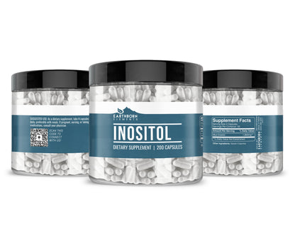 Earthborn Elements Inositol cápsulas uso diario salud