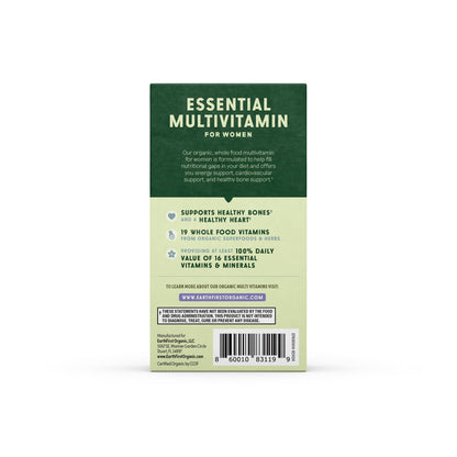 EarthFirst frasco de multivitamínico orgánico