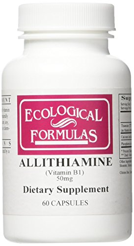 Ecological Formulas allitiamina vitamina B1 caja frontal