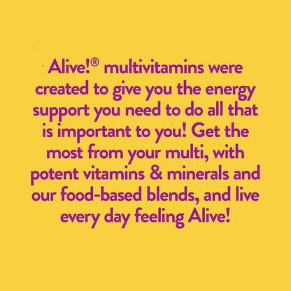 Efectos del suplemento Alive! para mujeres