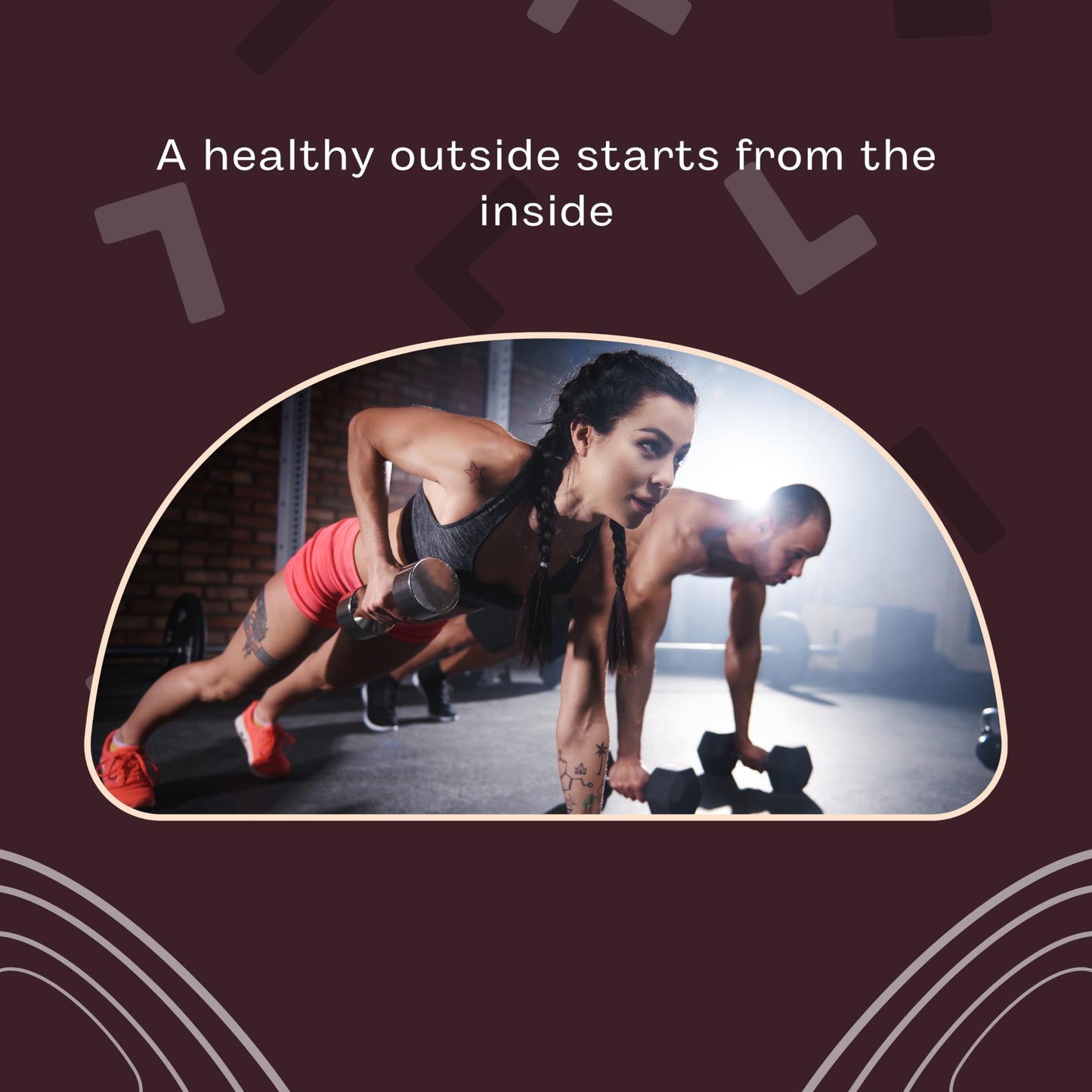 Ejercicio físico para salud interior y exterior