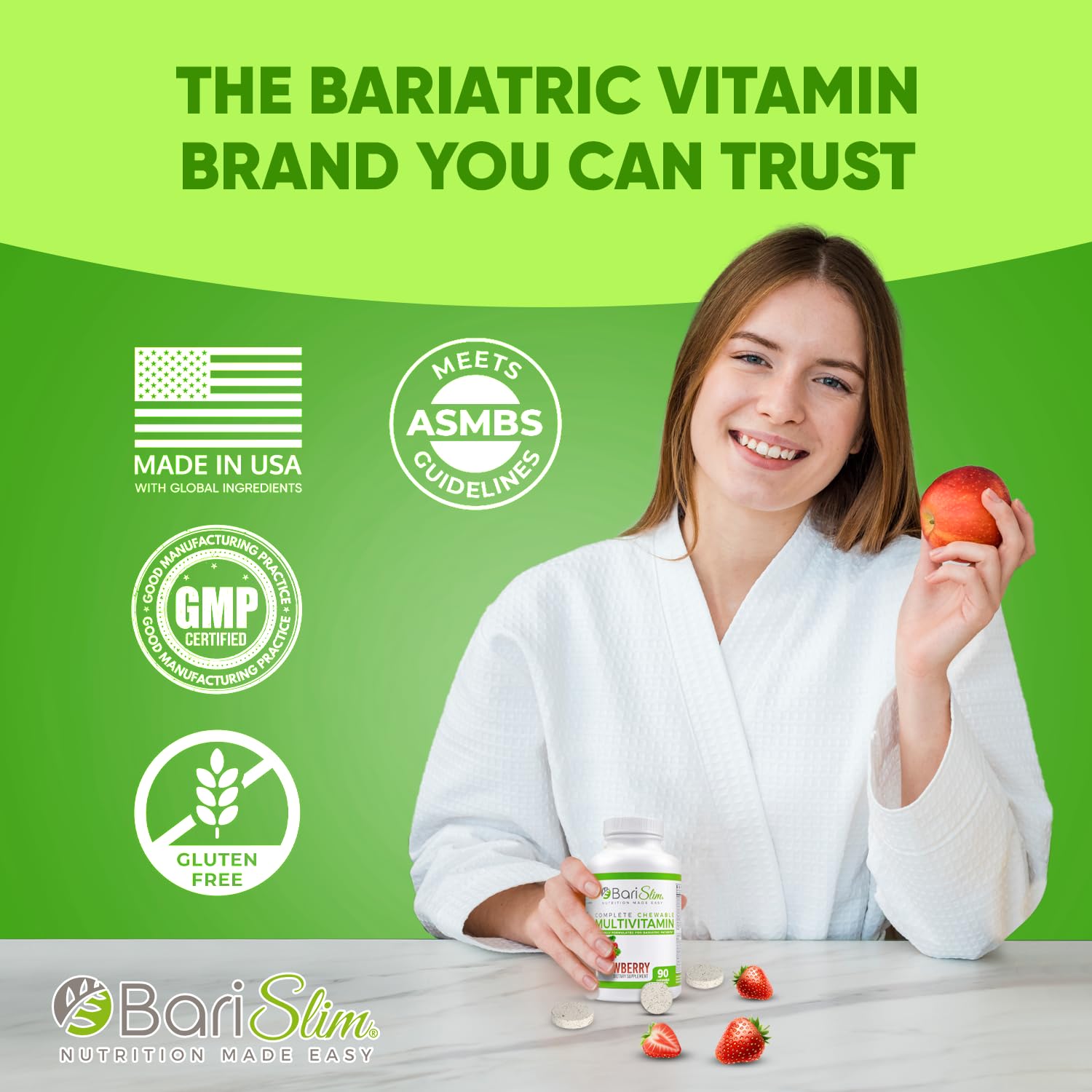 Elaboración de alta calidad de multivitamínico BariSlim