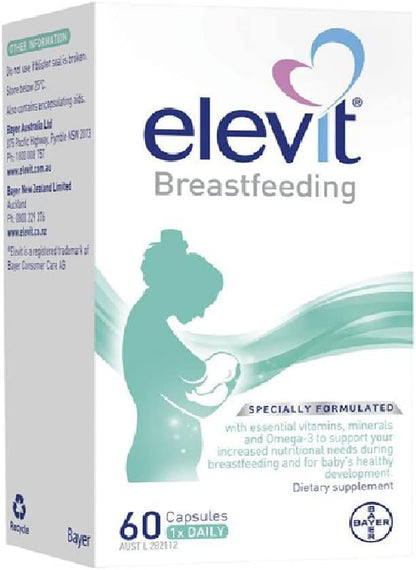 Elevit multivitaminas lactancia suplemento para mamá y bebé