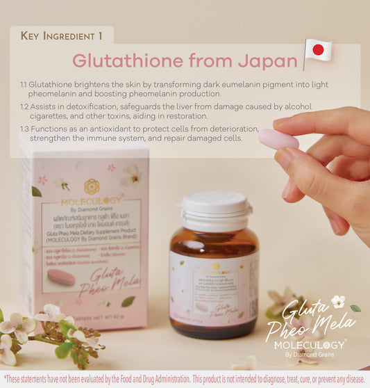 Elixir japonés de Glutatión para energía diaria.