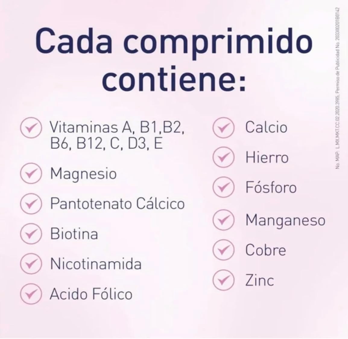 Tabletas multivitamínicas Elvit para mujeres embarazadas
