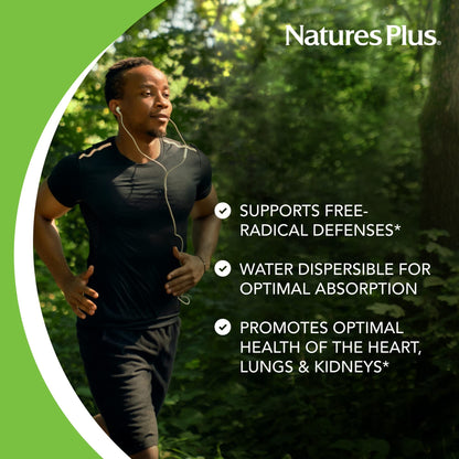 Embala de 90 tabletas NaturesPlus vitamina A alta absorción y calidad