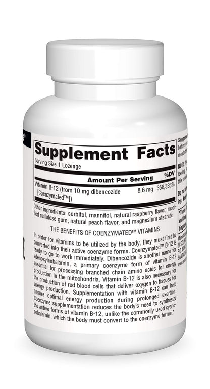 Embalaje Source Naturals Dibencozide 120 pastillas