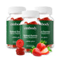 Botellas de gomitas de retinol sabor fresa Embody