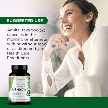 EMERALD LABS vitamina b complejo para energía y enfoque