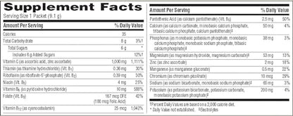 Emergen-C súper naranja suplemento en polvo para energía y sistema inmune