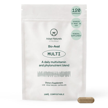 Empaque Adapt Naturals Multivitamínico 120 cápsulas