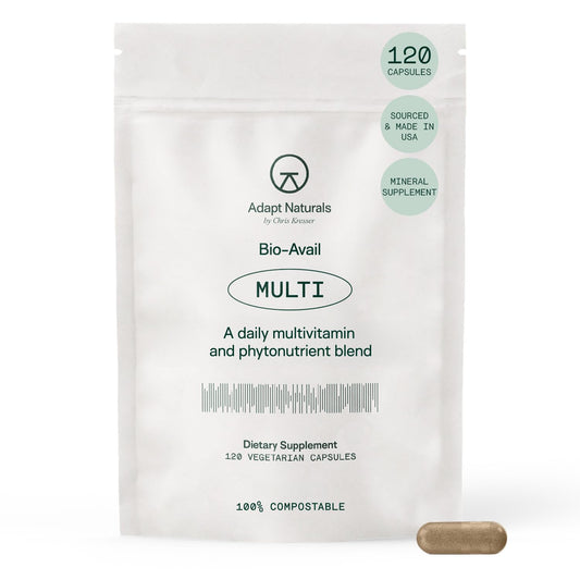 Empaque Adapt Naturals Multivitamínico 120 cápsulas