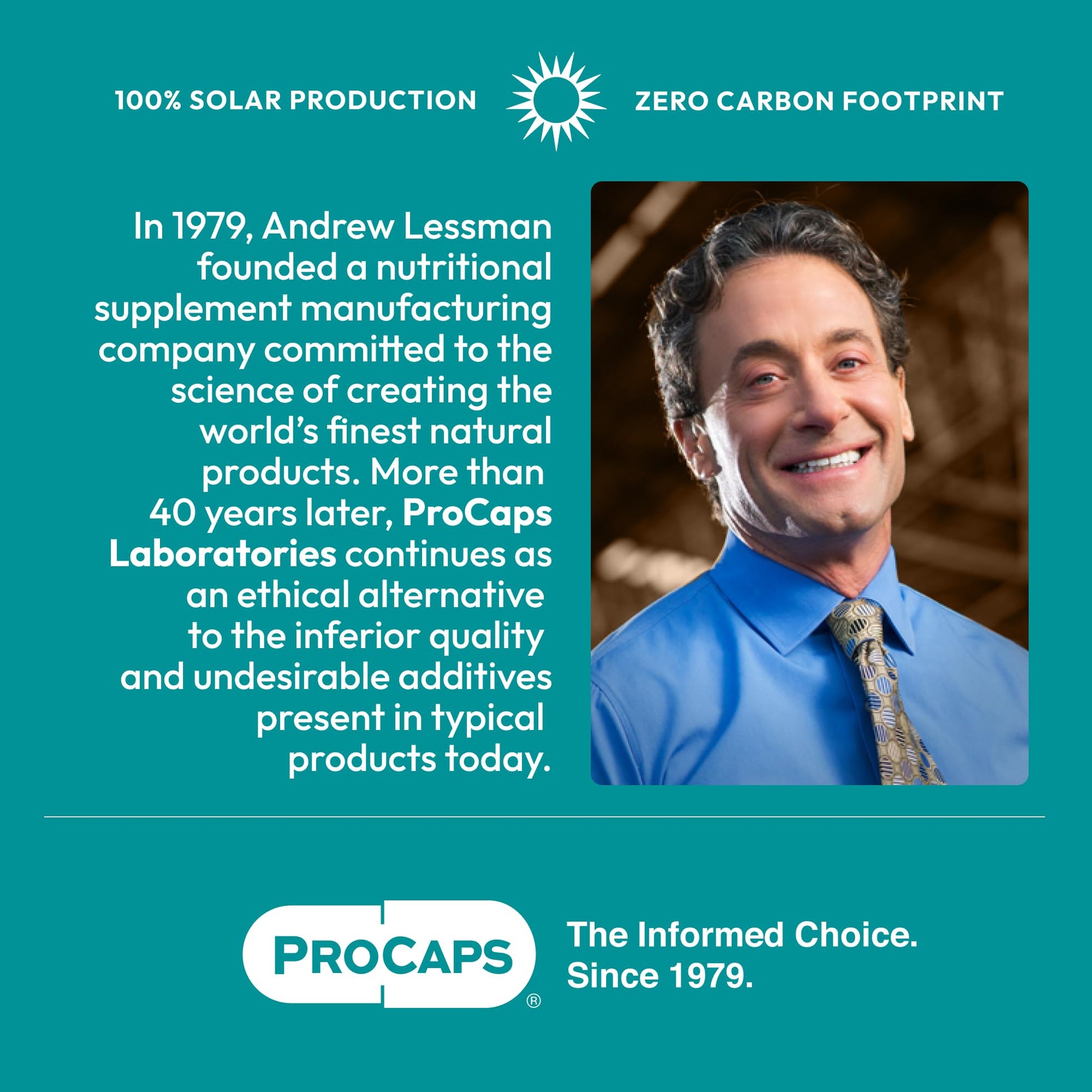 Empaque eco amigable Andrew Lessman metilfolato cápsulas