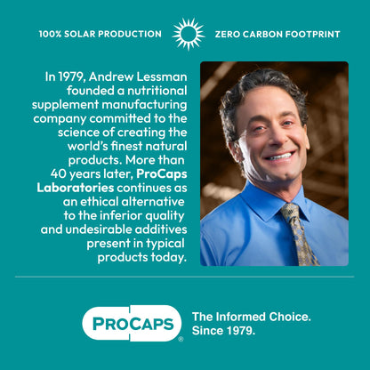Empaque eco amigable Andrew Lessman metilfolato cápsulas
