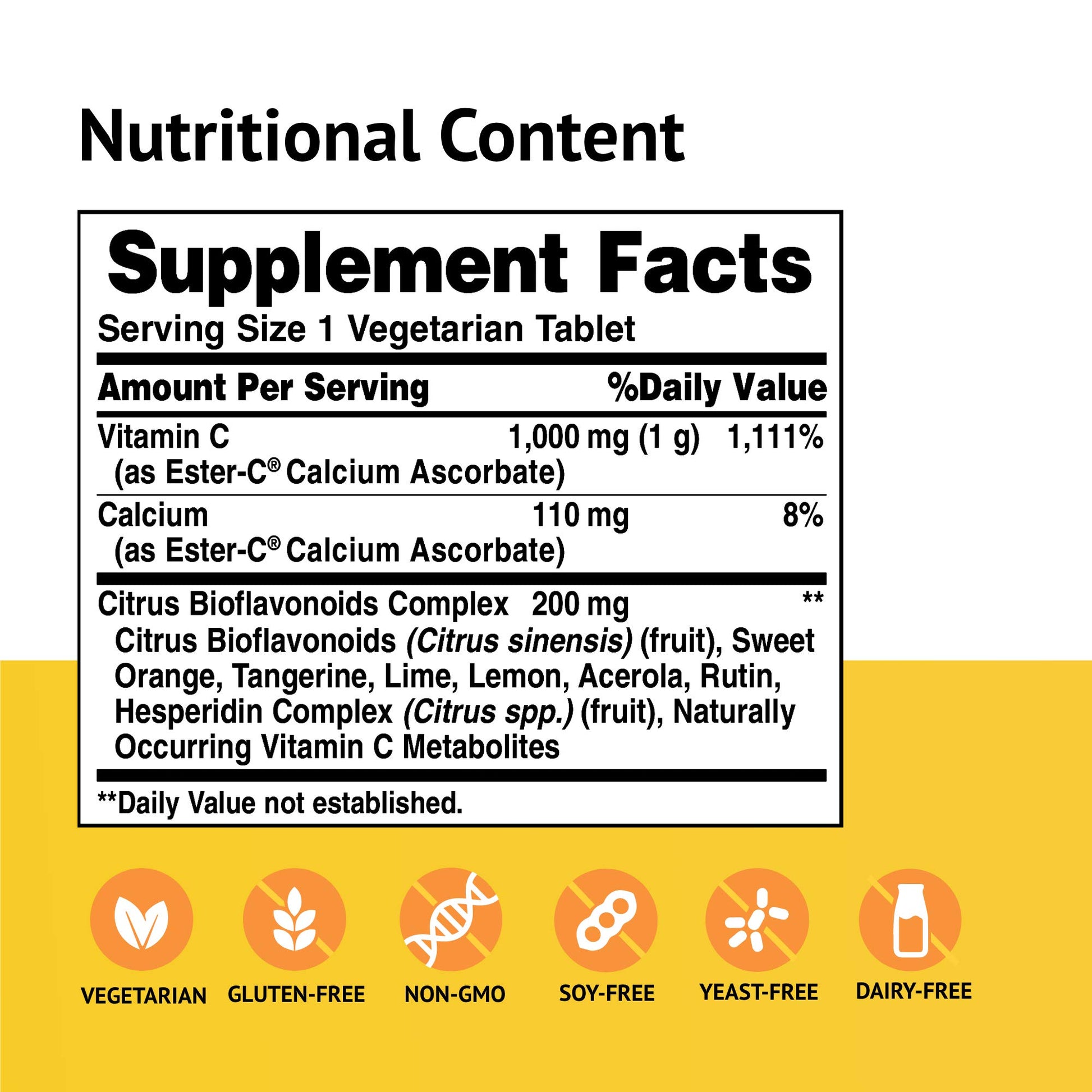 Empaque frontal American Health Ester-C con bioflavonoides