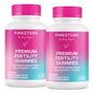 Empaque de gomitas Pink Stork para fertilidad femenina 60 unidades