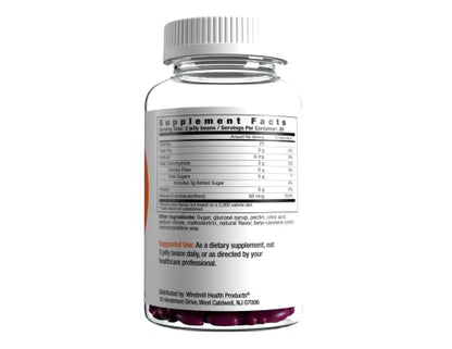 Empaque gomitas VitaDrops vitamina D 2000 IU vegano sin gluten