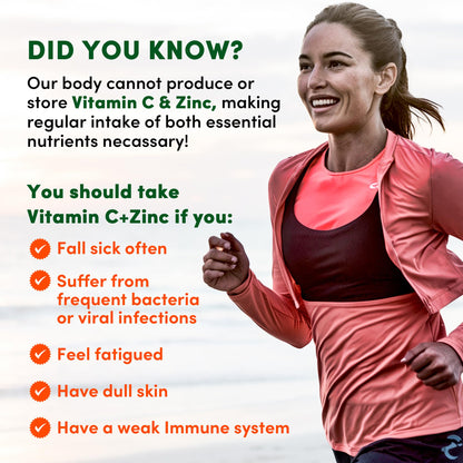 Empaque Quench vitamina c 1000mg efervescente sin azúcar