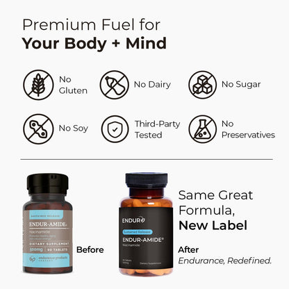 Suplemento Endur-Amide NAD+ salud celular y metabolismo